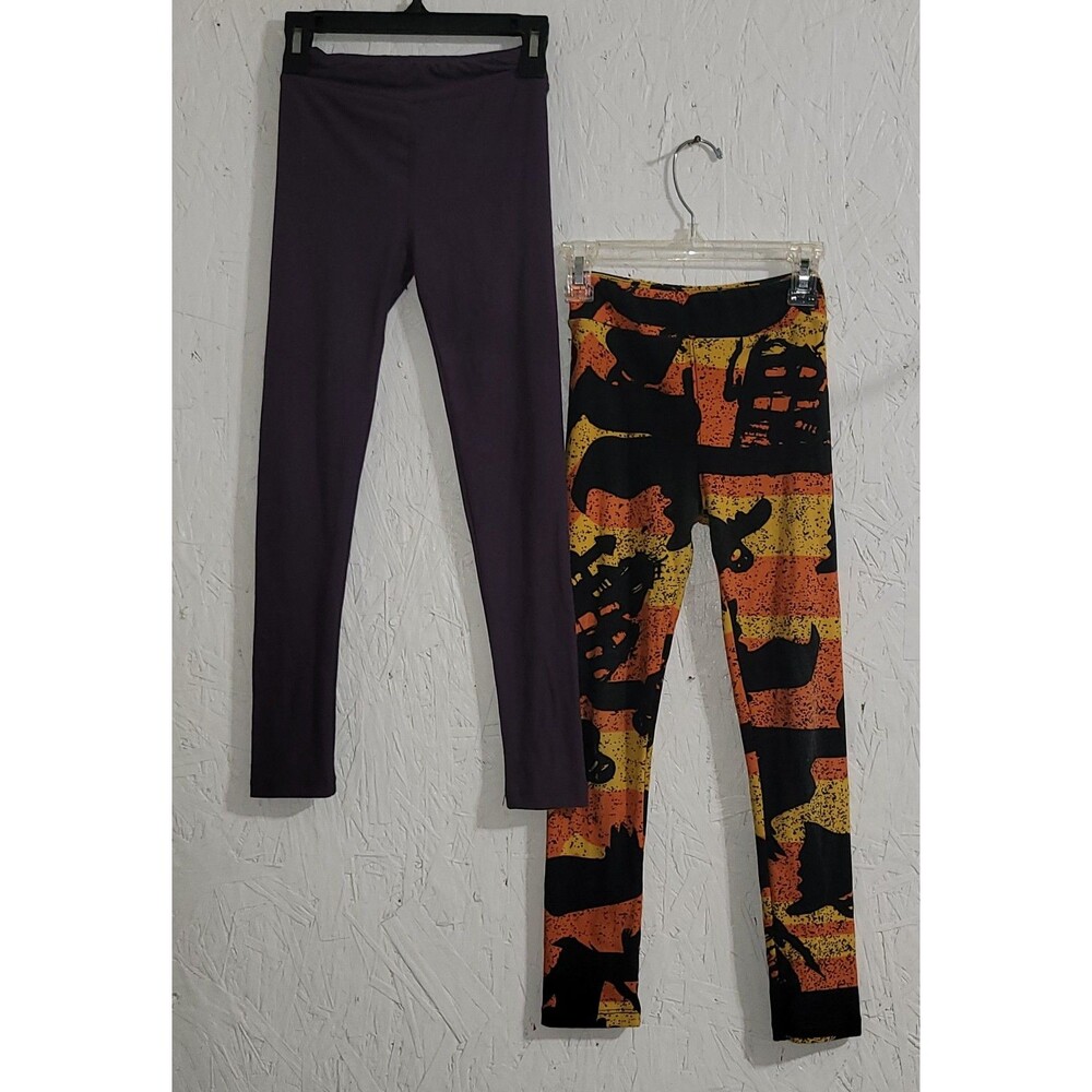 2 Pairs Girl's LuLaRoe Leggings AA43